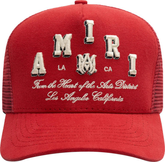 Gorra Amiri Red